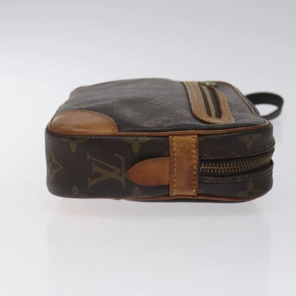 LOUIS VUITTON Monogram Marly Dragonne GM Clutch Bag M51825 LV Auth hk2741 - Picture 6 of 16